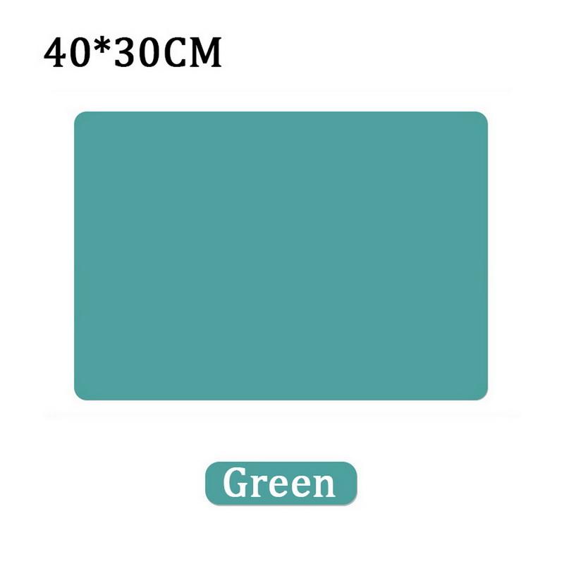 60/40 см силиконовый водонепроницаемый коврик для столовых приборов, теплоизоляционный противоскользящий моющийся обеденный коврик для кухонной стойки, защита