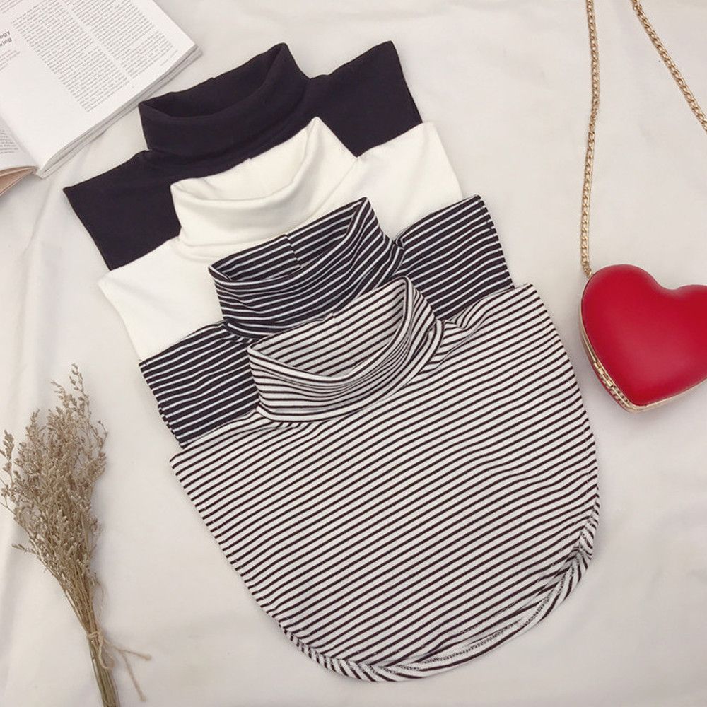 Windproof Turtleneck Cotton Scarf Fashion Fake Collar Women