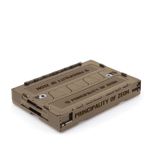 Groove Garage Mobile Suit Gundam Cucuruz Doan's Island Zeon Principality Folding Container TAN, External Dimensions: Approx. 530 X 366 X 334 (95) Mm,