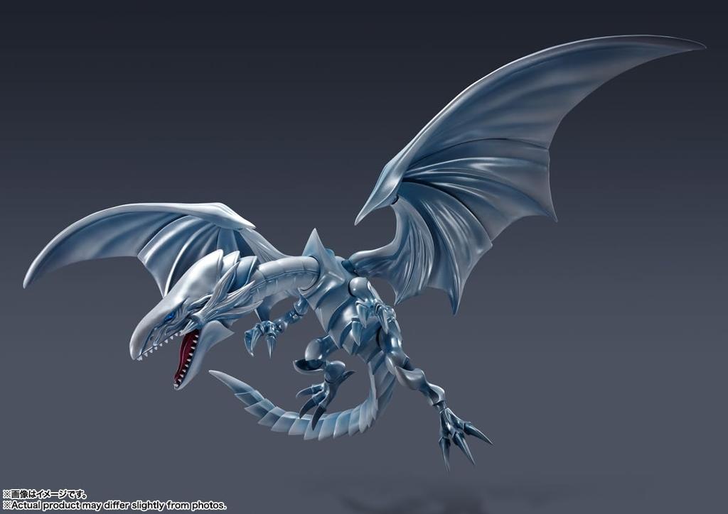 TAMASHII NATIONS Monster Arts Duel Monsters White Dragon 220mm Painted Movable Figure S.H. Yu-Gi-Oh! Blue-Eyes Approx. PVC&ABS