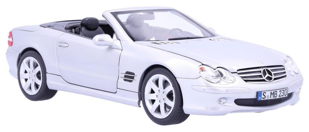 [Mercedes-Benz Collection] Genuine SL 500 R 230 (2001-2006) 1/18 Brilliant Silver