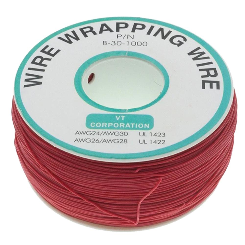 250M 30AWG Single Core PCB Jumper Cable Wire Tinned Copper Solid Cable Insulation Electronic Conductor Wire Connector