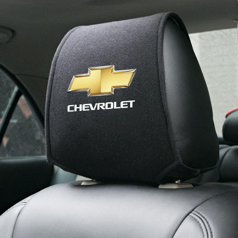 Car Seat Headrest Cover Anti-Dirty Elastic Protective Cover Car Interior For Chevrolet Colorado Cruze Spark Captiva Malibu Trax