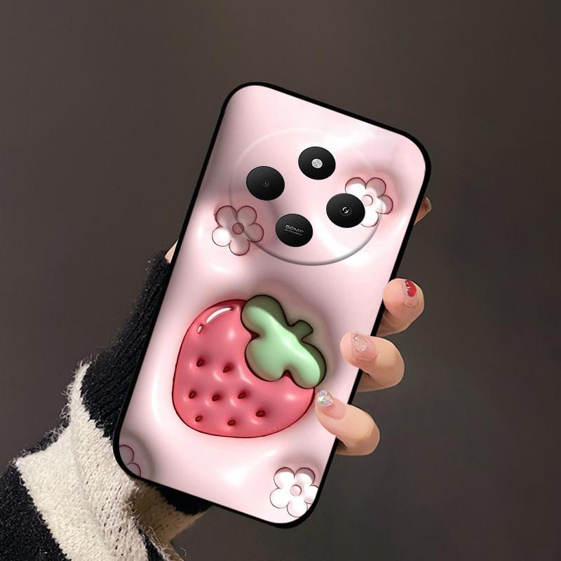 Для Redmi 14C 4G Мягкий Чехол 14R Стильный Мультяшный Расписной ТПУ Силиконовый Чехол для Телефона Для Xiaomi Poco C75 4G 5G Ударопрочный Coque Чехлы