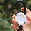 1Pcs Heavy Duty Retractable Pull Badges Id Reel Carabiner Key Chain Steel Wire Rope Buckle Key Holder Outdoor Keychain Tools