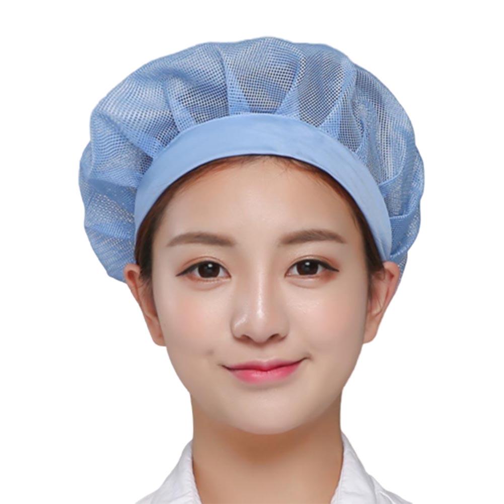 Унисекс регулируемый поварской колпак с дышащей сеткой для использования на кухне и на заводе