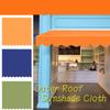 Водонепроницаемая верхняя крышка-навес Замена для садового патио двора Наружный навес Тент Защита от солнца Тканевое покрытие