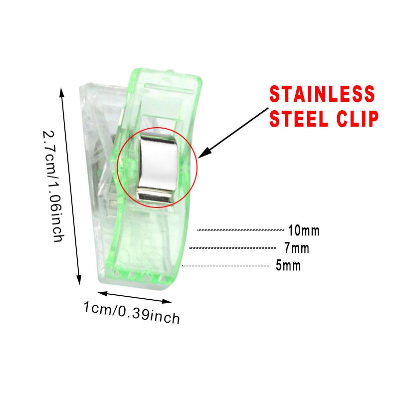 10/20/50 шт. Ткань Лоскутное ремесло Шитье Вязание Зажимы для дома и офиса Смешанные пластиковые Чудо-зажимы Держатель для лоскутного шитья своими руками