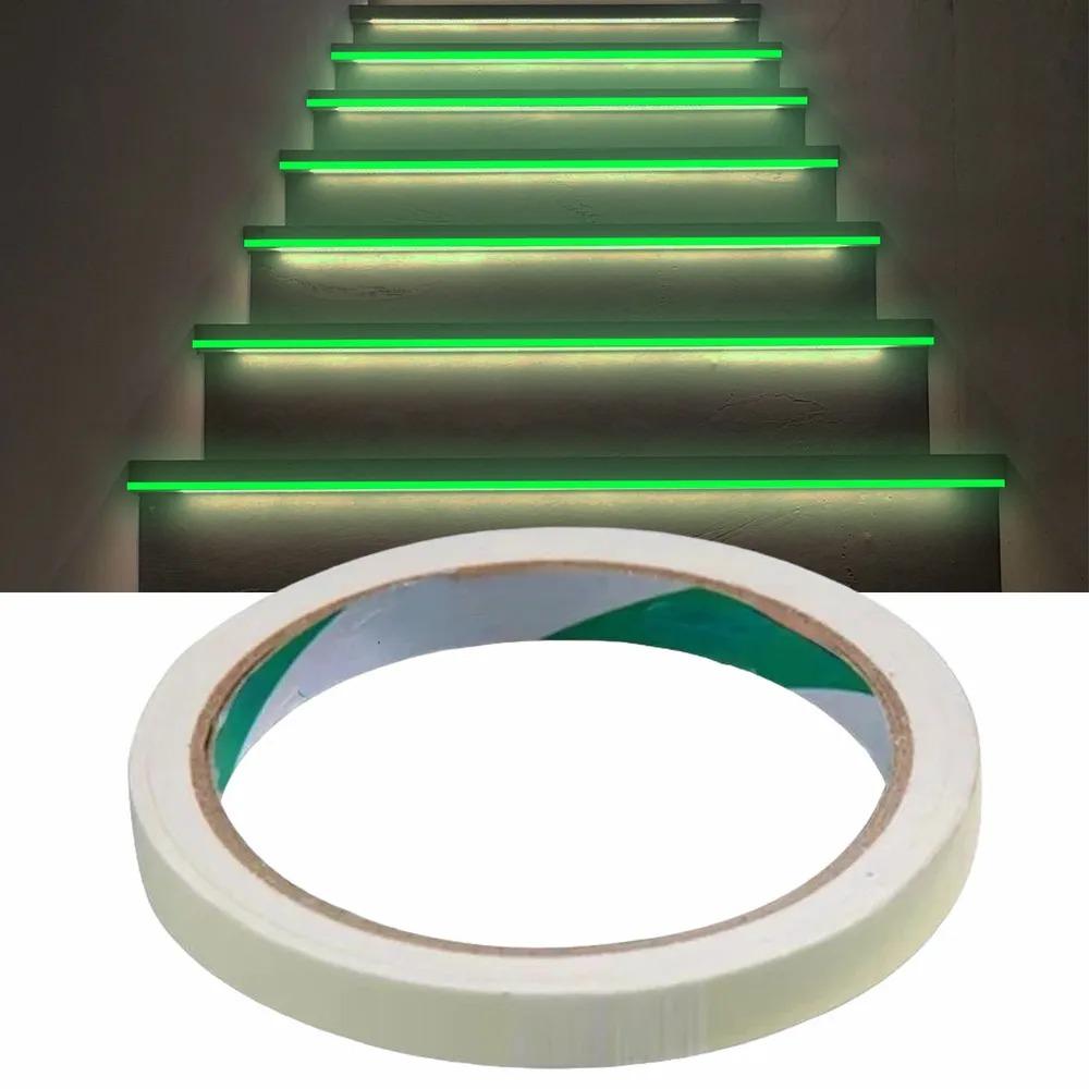 Self-adhesive Fluorescent Stickers Tape 3 Meters Glowing Stickers Stage Positioning