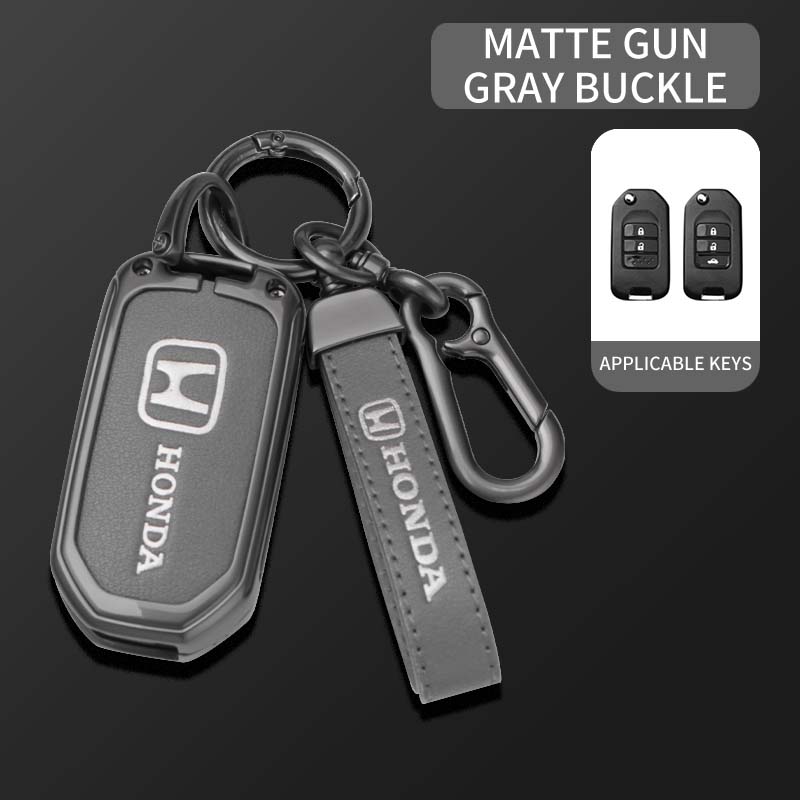 tbfnr8 Car Flip Remote Key Case Cover Protector Shell Fob For Honda Civic CR-V HR-V Agreement Jade Crider Odyssey 2015-2018 Accessories