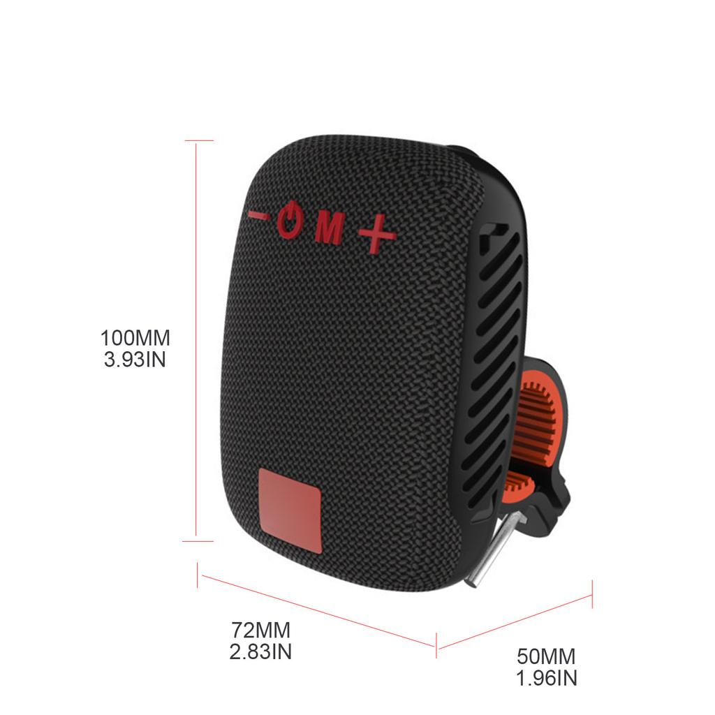 Велосипедный TWS Bluetooth-совместимый динамик, уличный, портативный, беспроводной, с басами, стерео, сабвуфер, водонепроницаемая колонка для велосипеда