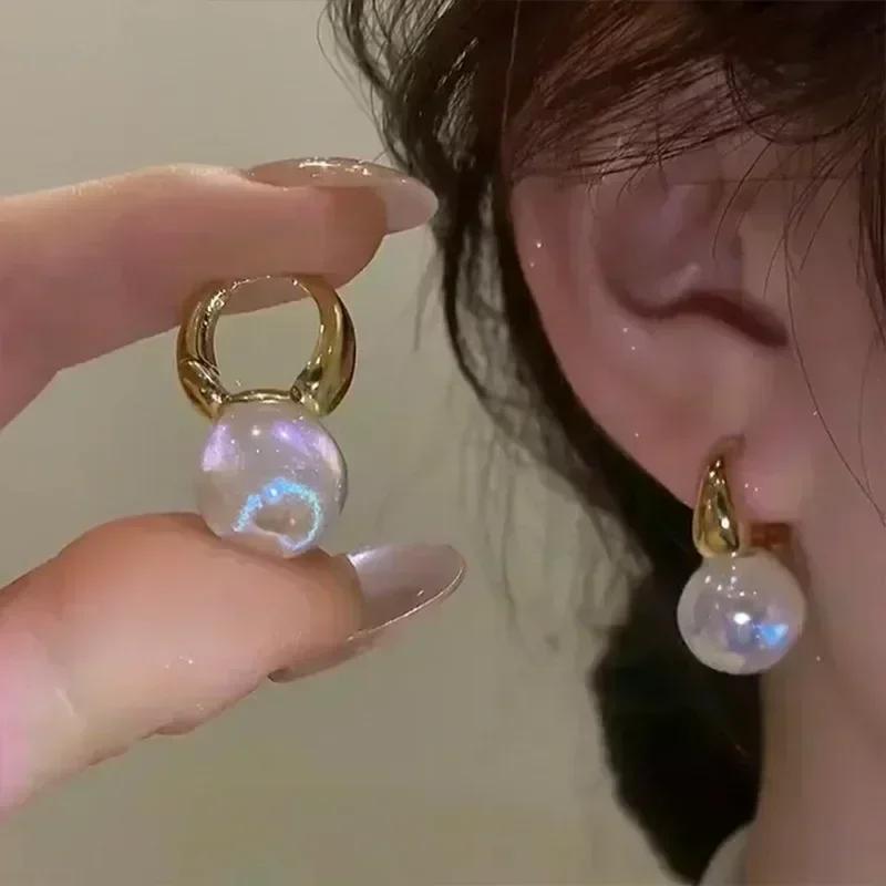 Серьги из нержавеющей стали Милые мультяшные подвески-цветы Корейская мода Кольца для женщин Украшения Подарки Лучшему другу Свадебные подарки
