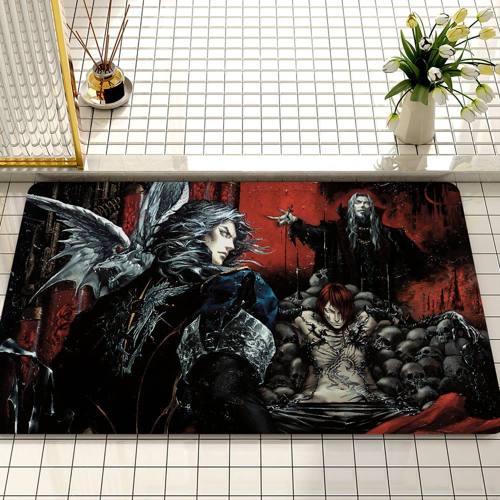 TV movie C-Castlevania Floor Carpet Kids Room Bedroom Decoration Balcony Anti-Slip Doormat Living Room Hotel Decor Mat