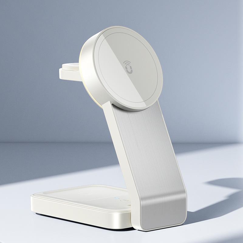 BOROFONE CQ3 Magnetic Wireless Charger & Three-in-One Folding Stand