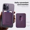 Hight End Business Magnetic Card Holder Case for IPhone 17 16 Pro Max for Magsafe Wallet for IPhone 16 15 14 13 12 11 Leather Slot Phone Bag