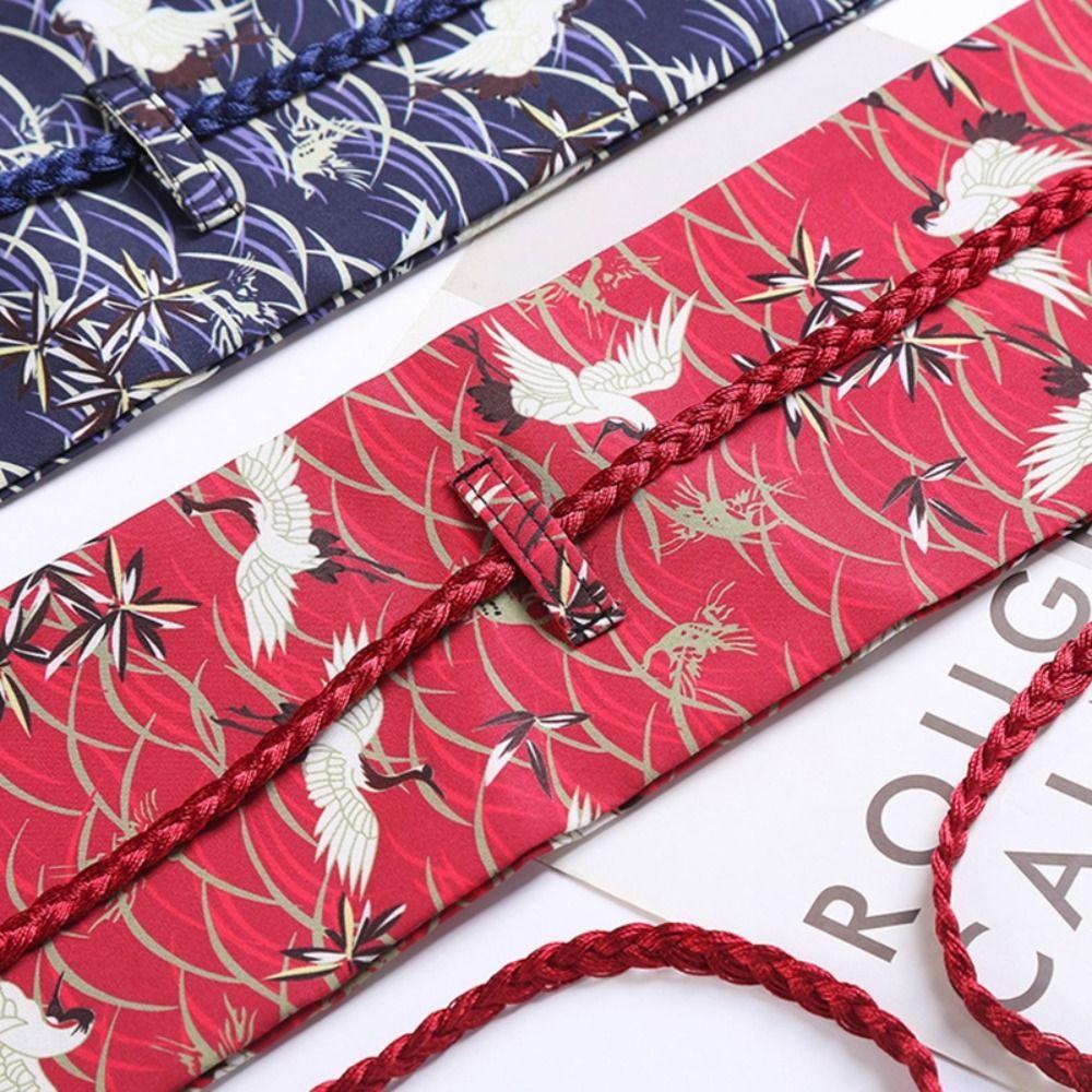 Embroidered Cloth Wide Belt Chinese Style Hanfu Cummerbunds Simple Girl