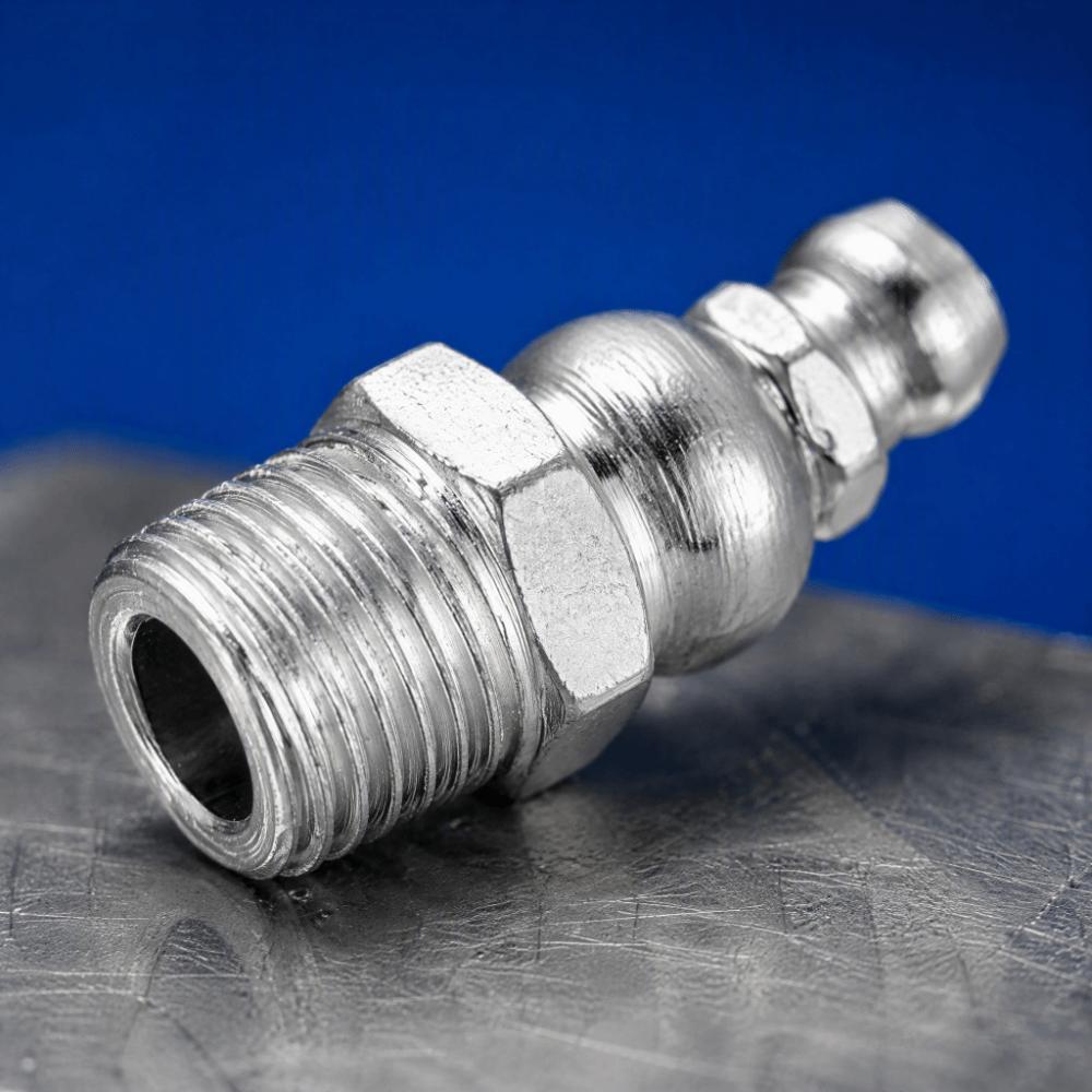 10PCS Metric Thread Grease Nipple Fittings Straight Type Hydraulic Grease Fitting For Machines