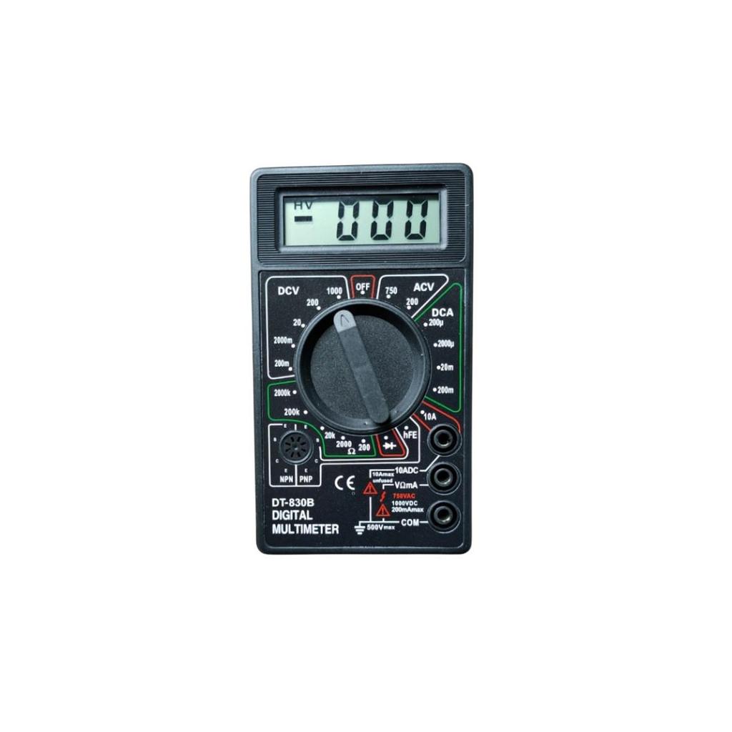 Мини-цифровой мультиметр DT-830B - Ручной прибор для тестирования электрика с цифровым дисплеем