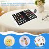 Portable Brooch Storage Book Pin Dust-proof Display Book Tray Metal Badge Collection Medal Organize Booklet