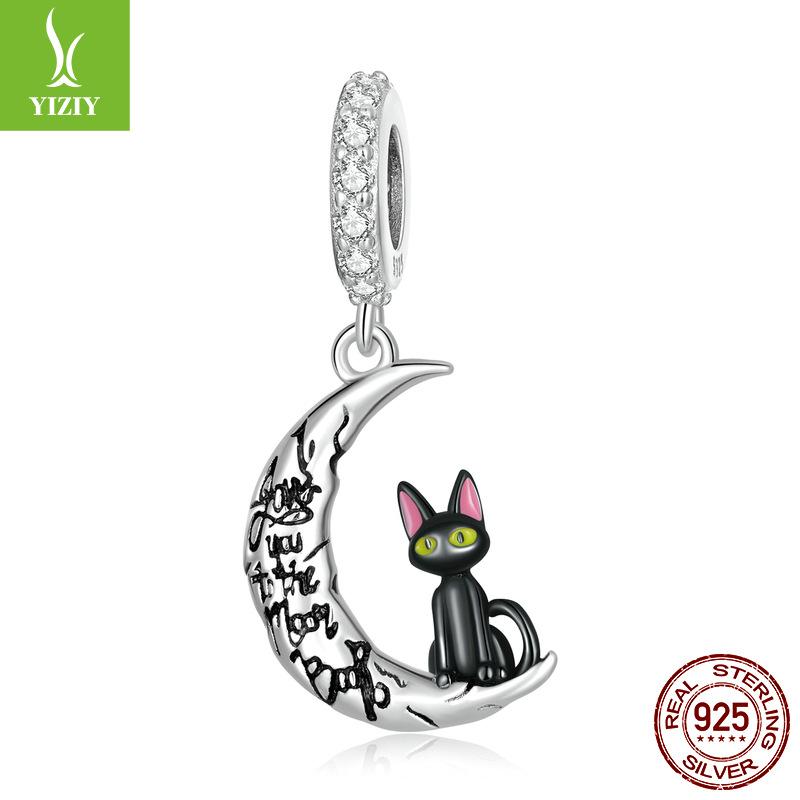 Halloween Bracelet Beaded 925 Silver, Diablo Festival Diy Bead Loose Bead Accessories