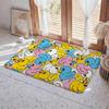 Animal D Duck Floor Mat Eco  Flannel Doormat Non Slip Odorless Indoor Floor Rug Soft Short Plush Home Mat