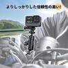 Ulanzi Handlebar Mount for GoPro and Insta Camera Magic Adjustable Aluminum Camera Gripper with GoPro Compatible with Insta360 and Other Digital