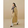 INMAN Women's Alpaca Silk Blend Long Wool Coat
