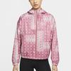 Nike Woven Printed Cashew Flower Hooded Jacket Women Jacket Pink CU5893-614