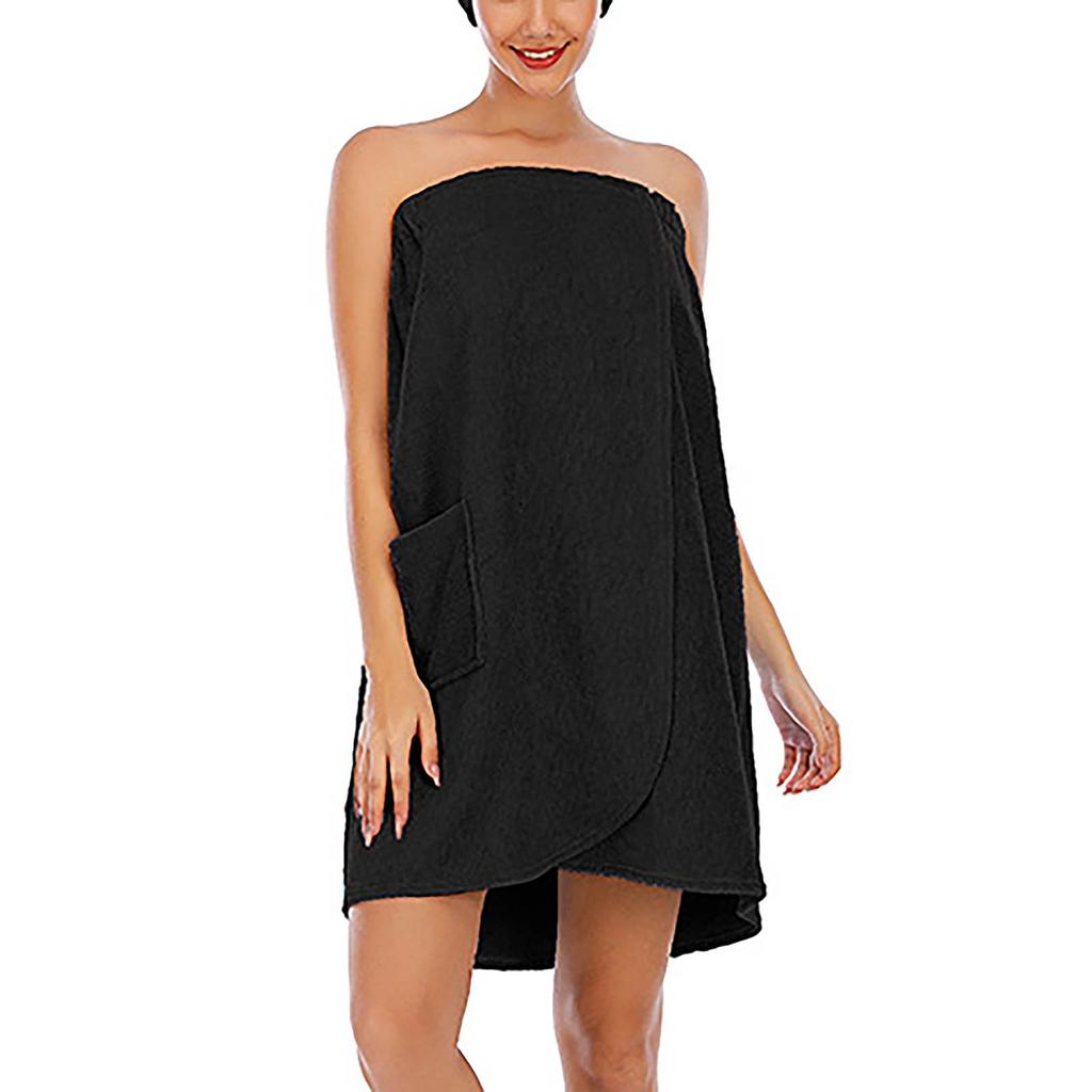 Women's Summer Homewear Bathrobe Absorbent Bath Towel Comfortable Women's Pajamas