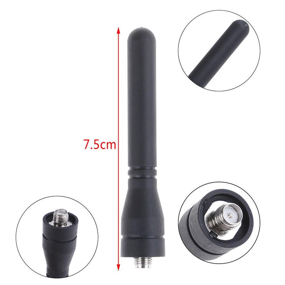 For Baofeng Short Antenna 1pc 50 Ohms 7.5cm Useful