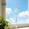 Crystal Rainbow Reflector Cat Paw Wind Chimes, Suncatchers for Windows Hanging, Water Drop Pendant Prism Maker Indoor Outdoor Home Garden Decor Cute