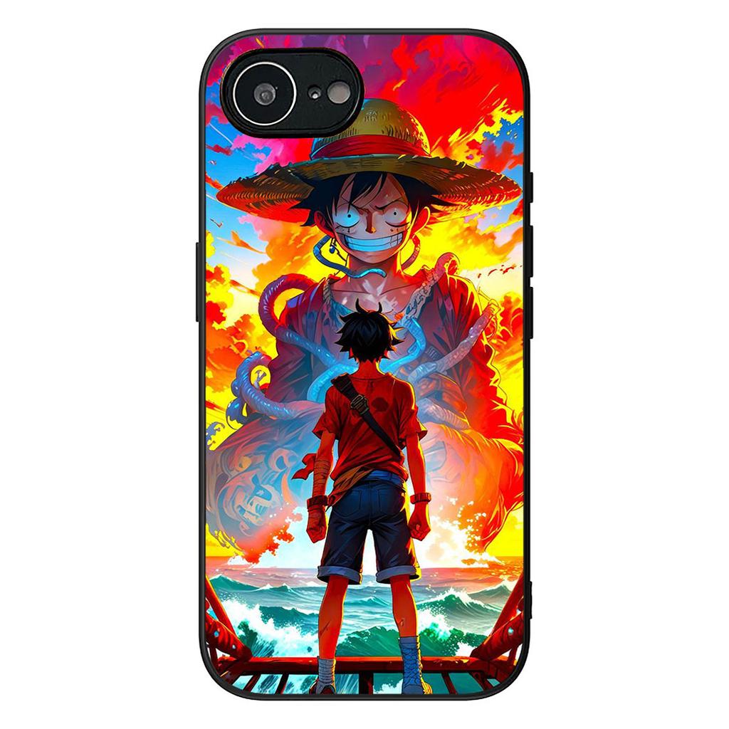 Red Hair One Luffy Pieces Shanks Phone Cover for Motorola Moto E13 E20 E32 E22 E14 E15 G32 G60 G72 G7 G8 G82 G9 Plus Power Case