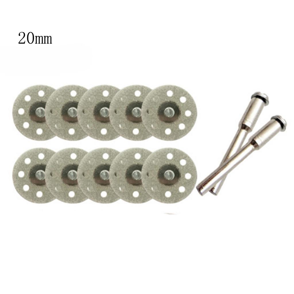 10 шт. алмазные отрезные круги, лезвия для отрезных дисков, набор сменных инструментов