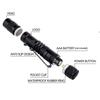 Waterproof LED Flashlight Portable Strong Light Flashlight Torch Light Small Flashlight  Outdoor