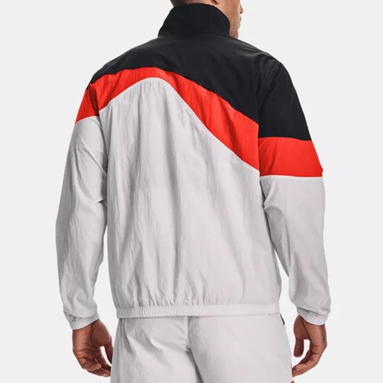 Under Armour Модная повседневная куртка с цветным блоком и логотипом, мужские куртки, черные 1366219-001