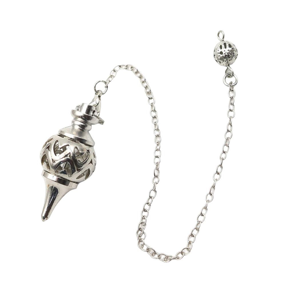 Винтажный медный маятник для гадания и балансировки энергии тела, инструмент для медитации с цепочкой, духовный аксессуар