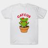 Футболка женская кактус Catcus смешной кот Harajuku принт Kawaii футболка летняя короткий рукав женская футболка топ футболка