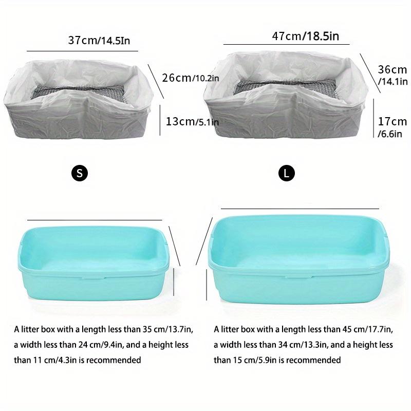 10 одноразовых мешочков для кошачьего туалета без лопаты — быстро, удобно и гигиенично