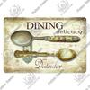 Decor Kitchen Retro Tin Sign Plaque Metal Vintage Iron Painting Wall Art Posters for House Home Dinning Room Decoration