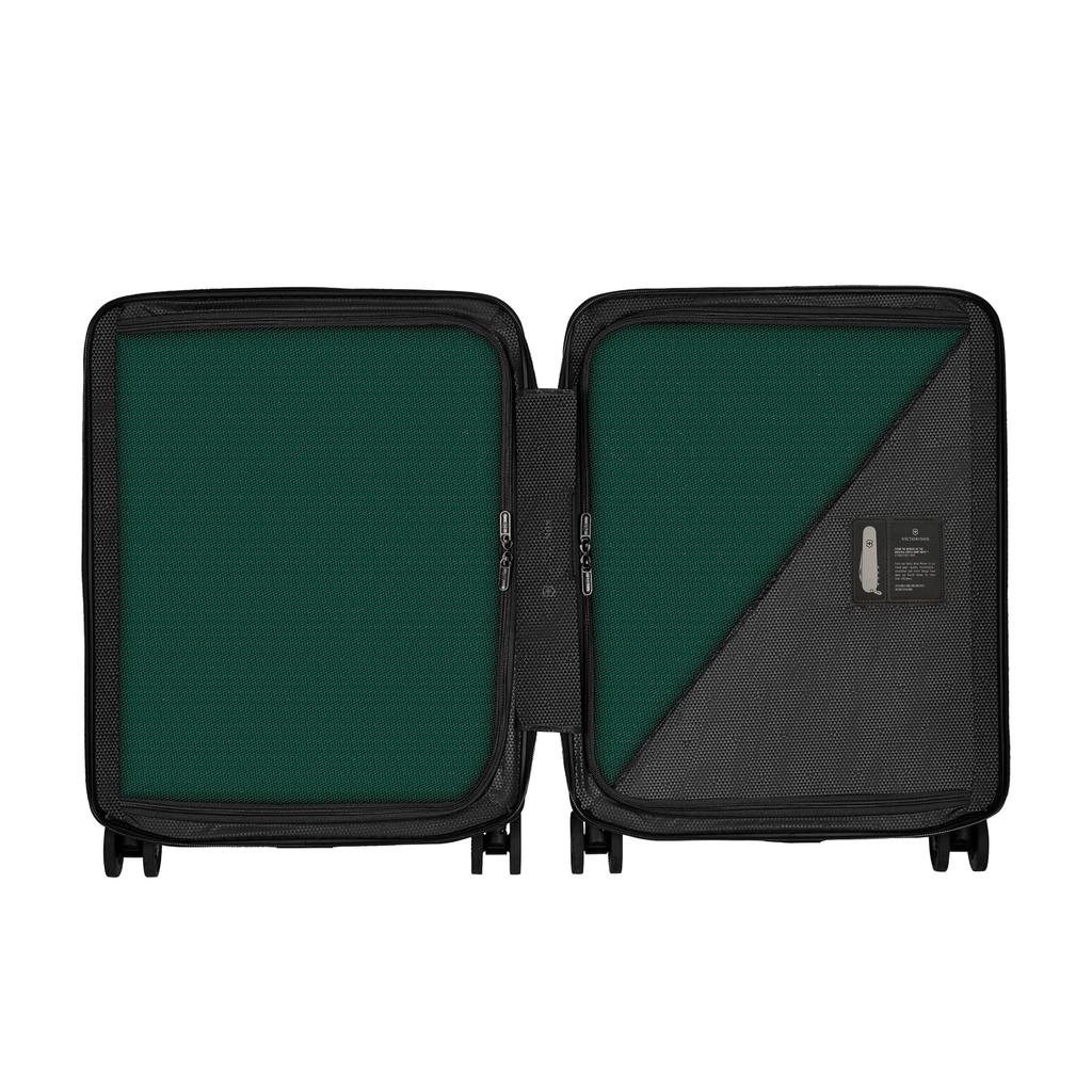 Airox Global Ультралегкий чемодан для переноски, сумка для путешествий, деловых поездок, бесшумный, с двумя колесами, застежка-бабочка, тип молнии, 33 л, лесной зеленый