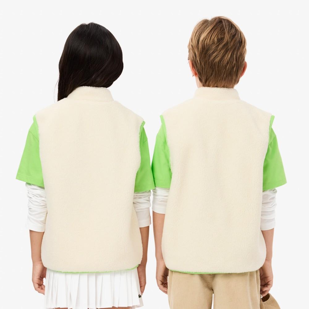 Lacoste Детский флисовый жилет с цветными кончиками BJ2628-54NR1T