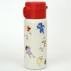 Coco-chan Greeting Life Stainless Steel Bottle, Slim, One-Push, 350ml, White, RYL-1046, Coco Friends