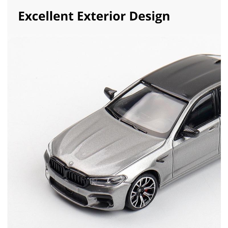 МДж 1:64 BMW M5 F90 MK6 Коллекция моделей автомобилей из литого металла Подарок