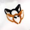 Handmade Puppy Ear Headband Puppy Girls Cosplay Accessories Ears Fursuit Masquerade Halloween Cosplay Party