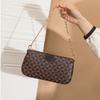 Fashion Trendy Printed Shoulder Bags Casual PVC Women's Crossbody Bag Classic Versatile Chain Handbags with Small Purses
