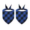 2PCS Pet Bandana for Cat Dogs Christmas Festival Party Props Dog Bandanas Scarf Triangle SalivaTowel Pet Holiday Collar