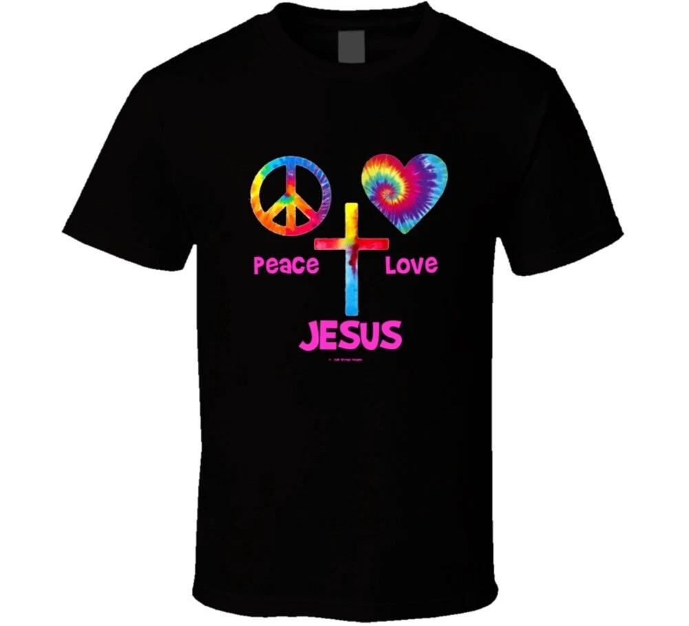 Peace Love Jesus Christian Bible Cold Springs Designs Gift T Shirt Mens Kids Womens Boys girls children