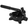 Marine Diaphragm Bilge Pump Manual Self Priming 45Lpm 720GPH Aluminum Alloy for Waste Water Transfer