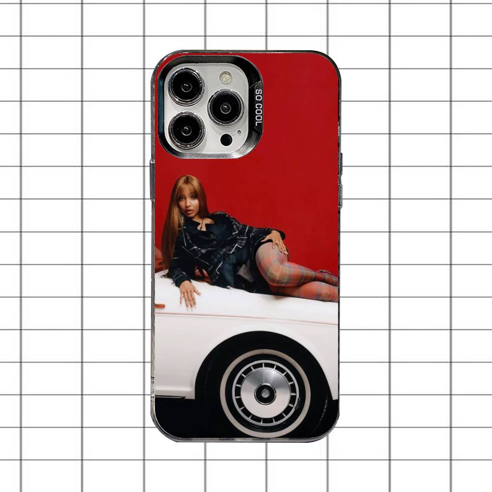 Чехол для телефона PinkPantheress Fancy That для iPhone 16,15,14,13,12,11,8,7,Pro,Max,Plus,Mini,XS,SE, противоударный, черный, матовый, жесткий