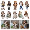 1/6 Scale Doll Lolita Skirt 30cm Size Sweater Coat Pretty Sweater Doll Outfit Set  Girls Toys